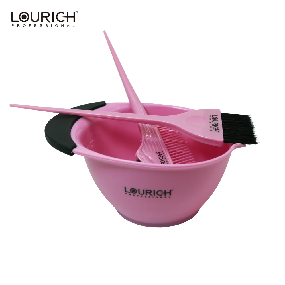 Лучшее прочное салонное оборудование, окрашивание волос, окрашивание, пластиковая резина, нескользящая цветная тинт-чаша
