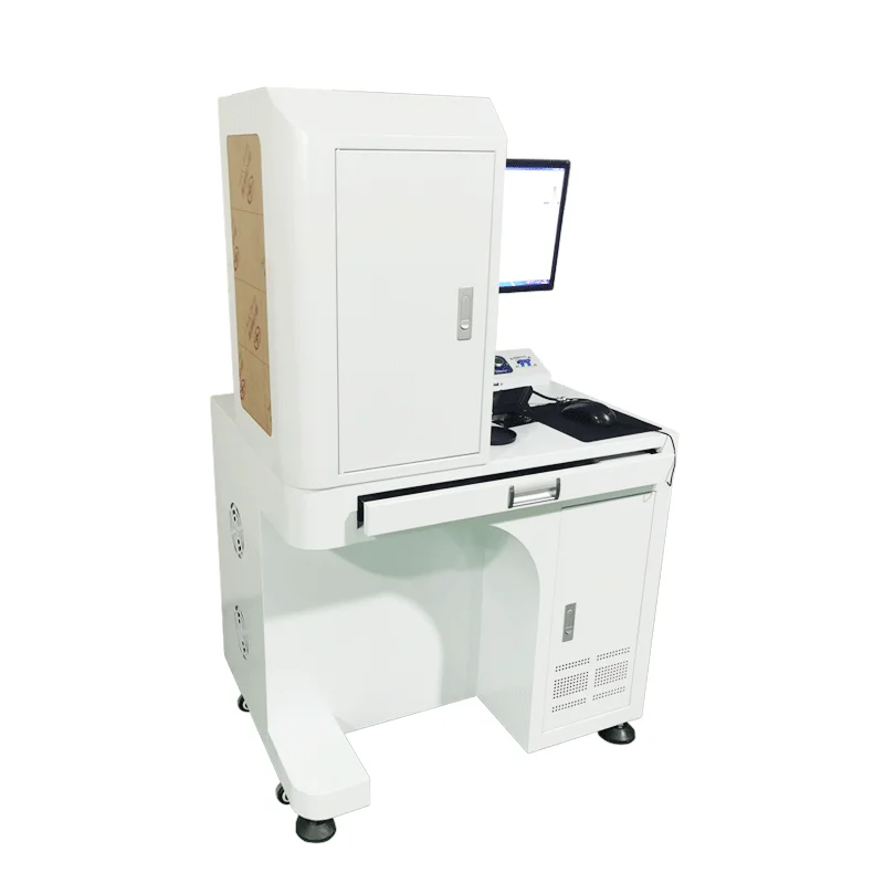 custom max raycus 20w 30w 50w 60w 70w 100w half enclosed fiber laser marking machine price