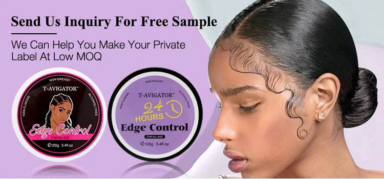 Wholesale Edge Control Customized Strong Hold Edge Control Private Label Vendor Edge Control Gel Extra Hold
