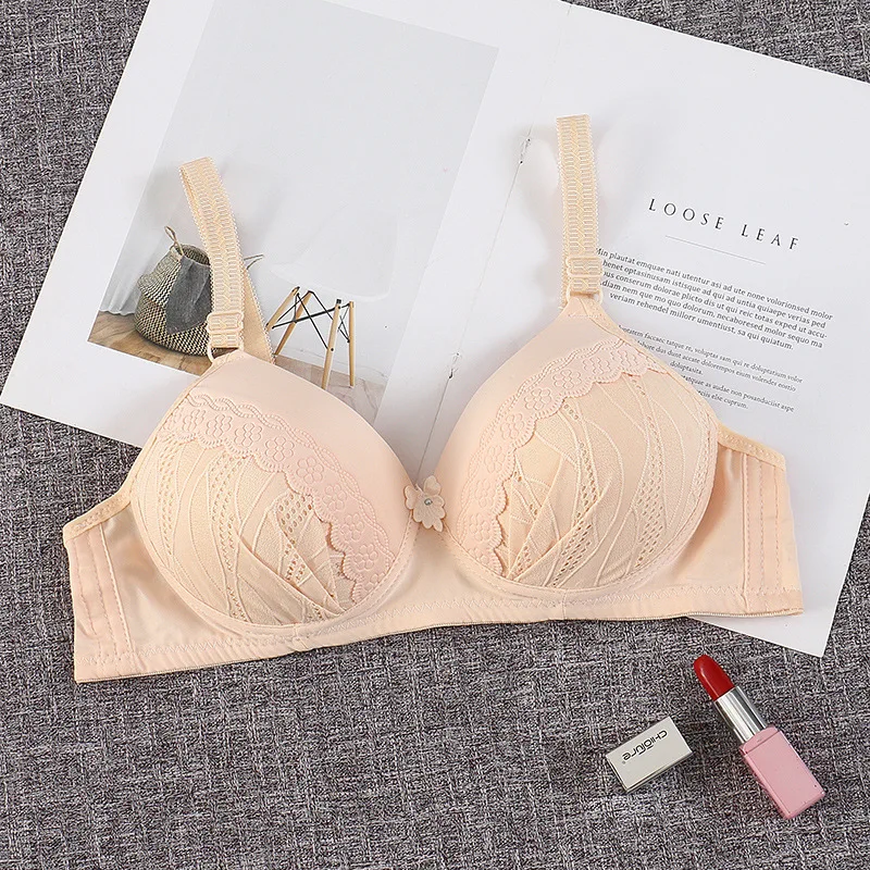 Plus Size High Quality Thin Breathable Wire Free Underwear Comfortable Push-up Women Bra Fat Women Big Size Large Sexy Bra