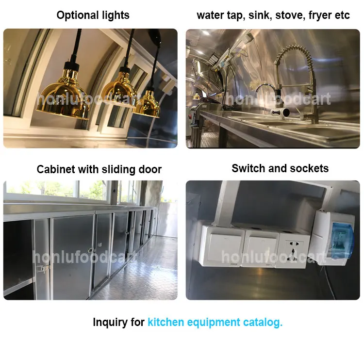 Food Cart Trailer New York Standard Pizza Oven Trailer Fast Food