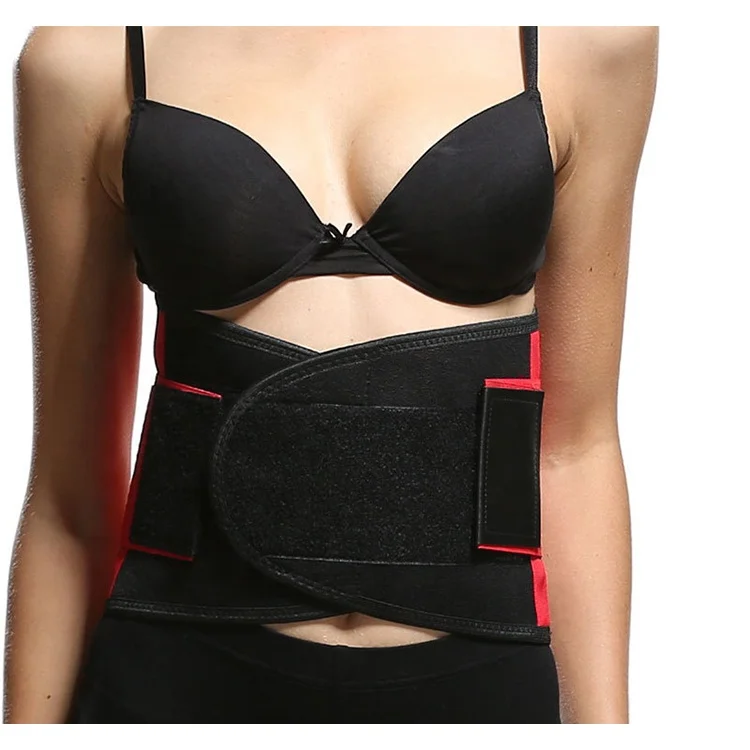 Color diving material abdomen abdomen weight loss exercise to lower back discomfort caused by waist fine-tuning belt