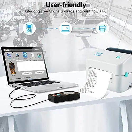 FOXWELL NT301 OBD2 Auto Diagnosis Instrument OBDII Diagnostic Auto Scanner OBD 2 Code Reader