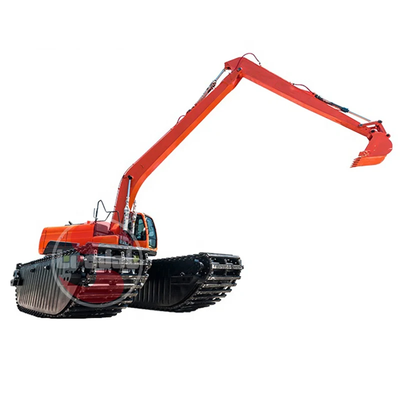 Hot Sale Small Sand Dredger River Dredging Machine Amphibious Multifunction Dredger