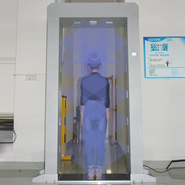 
 Автоматическое устройство для дезинфекции Ворота высоко эффективные 99.9% убийца бактерий через 7 секунд далеко UVC 222NM exicimer лампа для аэропорта стерилизатор  