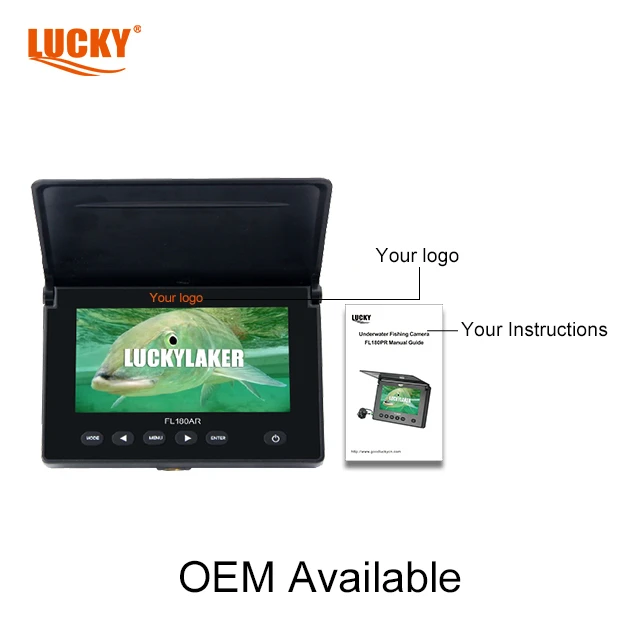 Lucky  FL180AR Portable Fish Finder Underwater Fishing Camera TV underwater Camera