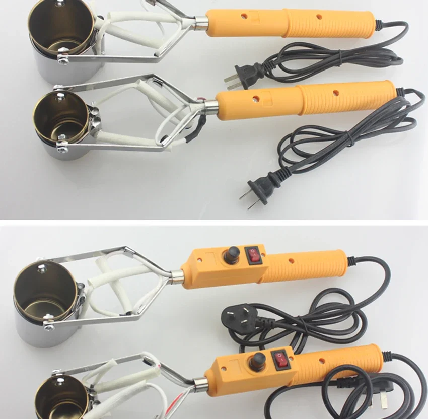 150W 250W Electric Adjustable Melting Furnace Plate Casting Heads Lead Tin Indium Melt Soldering Tool Metal Solder Furnaces