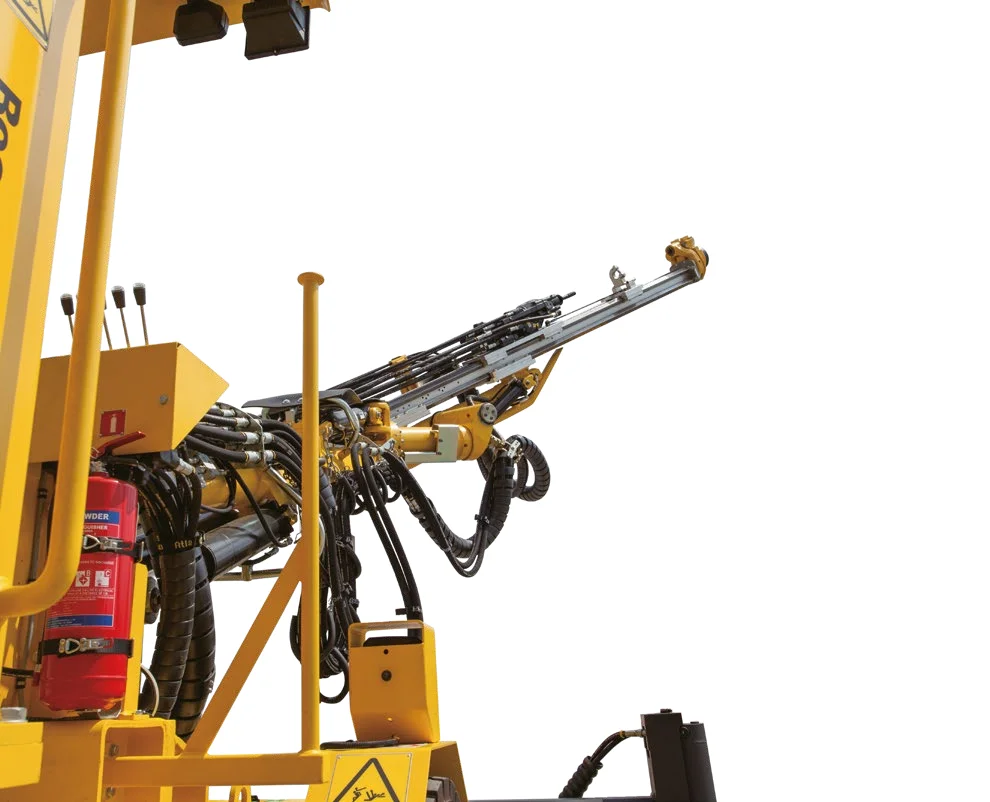 Underground 31 m2 One Boom Borehol Atlas Copco Hydraulic Drill Blast Hole Drill Rig Face Drilling Rig