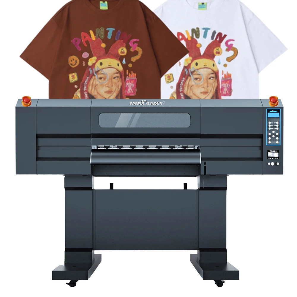 Inkjet 60cm dtf printers with four I3200 print heads for many different materials