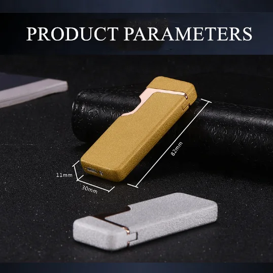 DWBANG Creative New Portable Metal USB Charged Electric Lighter Plasma Laser Induction Double Arc Powerful Cigarette Lighter