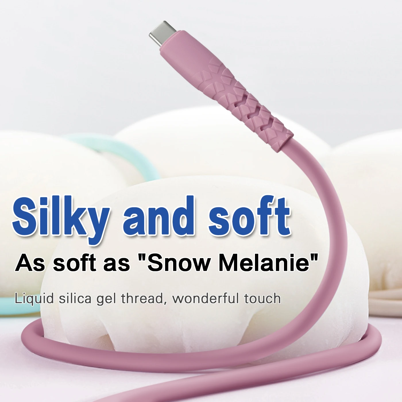 guangzhou usb cable 30w type c connector Pure copper 3a 5a 6a usb cable usb to type c cable