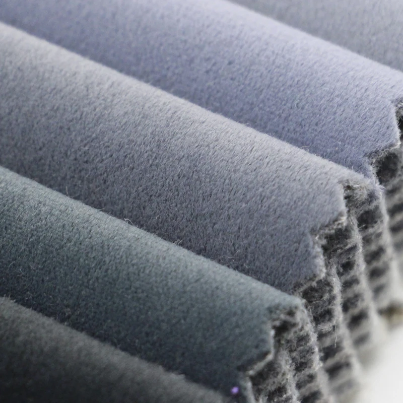 New Coming Smooth Micro Polyester Italy Holland Upholstery Velvet Fabric For Home Textile Throw