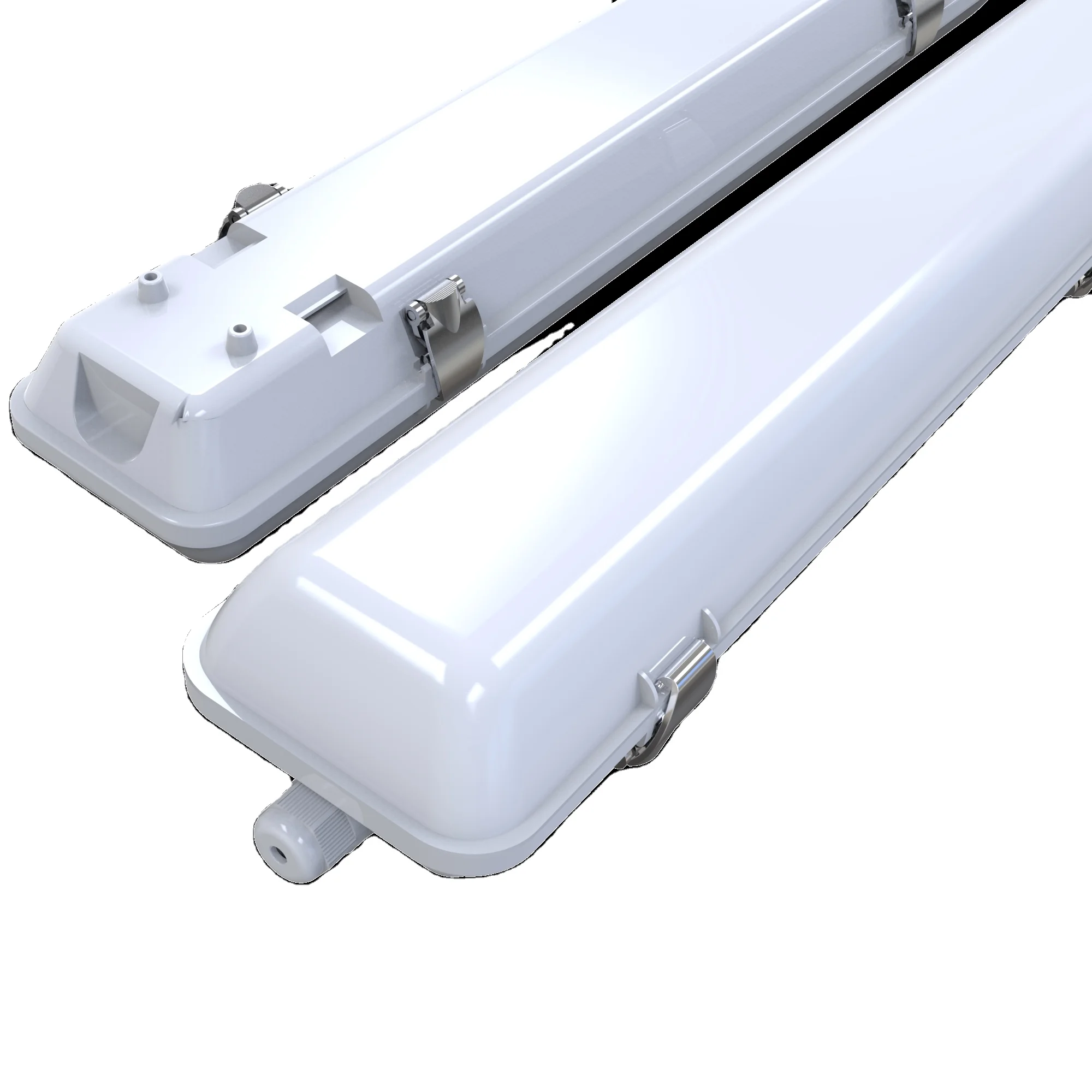 ShineLong IP65 IK09 led tri proof light tube light t8  Linkable without cable Non-Dim Microwave Sensor Dim