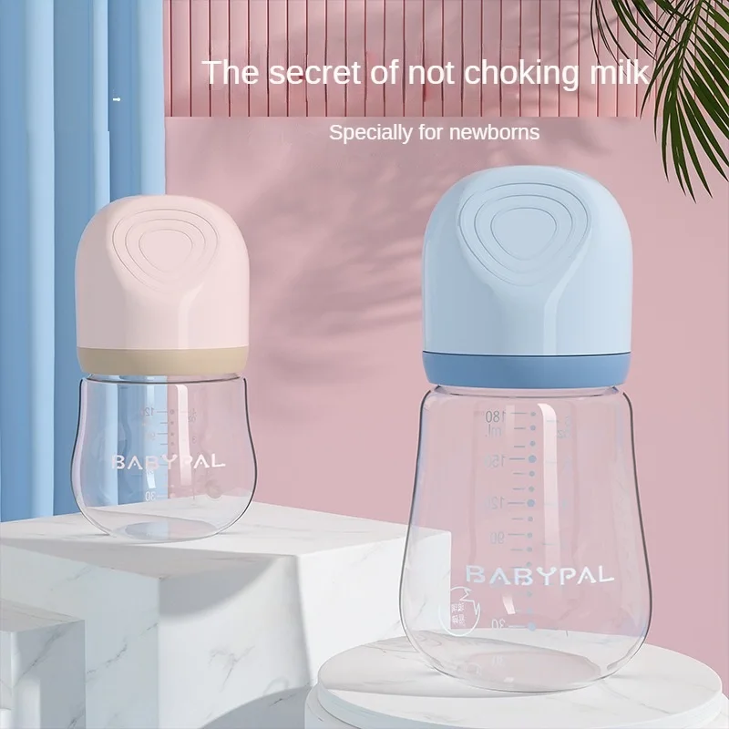 Baby Products Baby Glass Feeding Bottle BPA Free Newborn High Borosilicate Glass Baby Feeding Bottle 4oz and 6oz