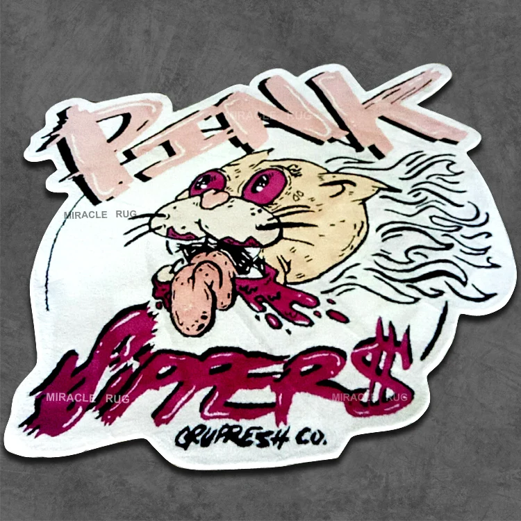 Custom Iranian Travel Animal tufted Outdoor Carpets Large Rugs Handmade Kids Favorite Play Floor Mat