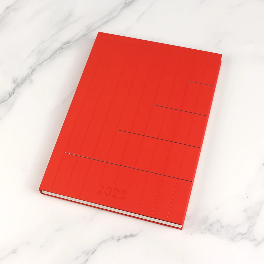 Custom Monthly Undated Agenda  hardcover notebooks Planner custom notebook printing