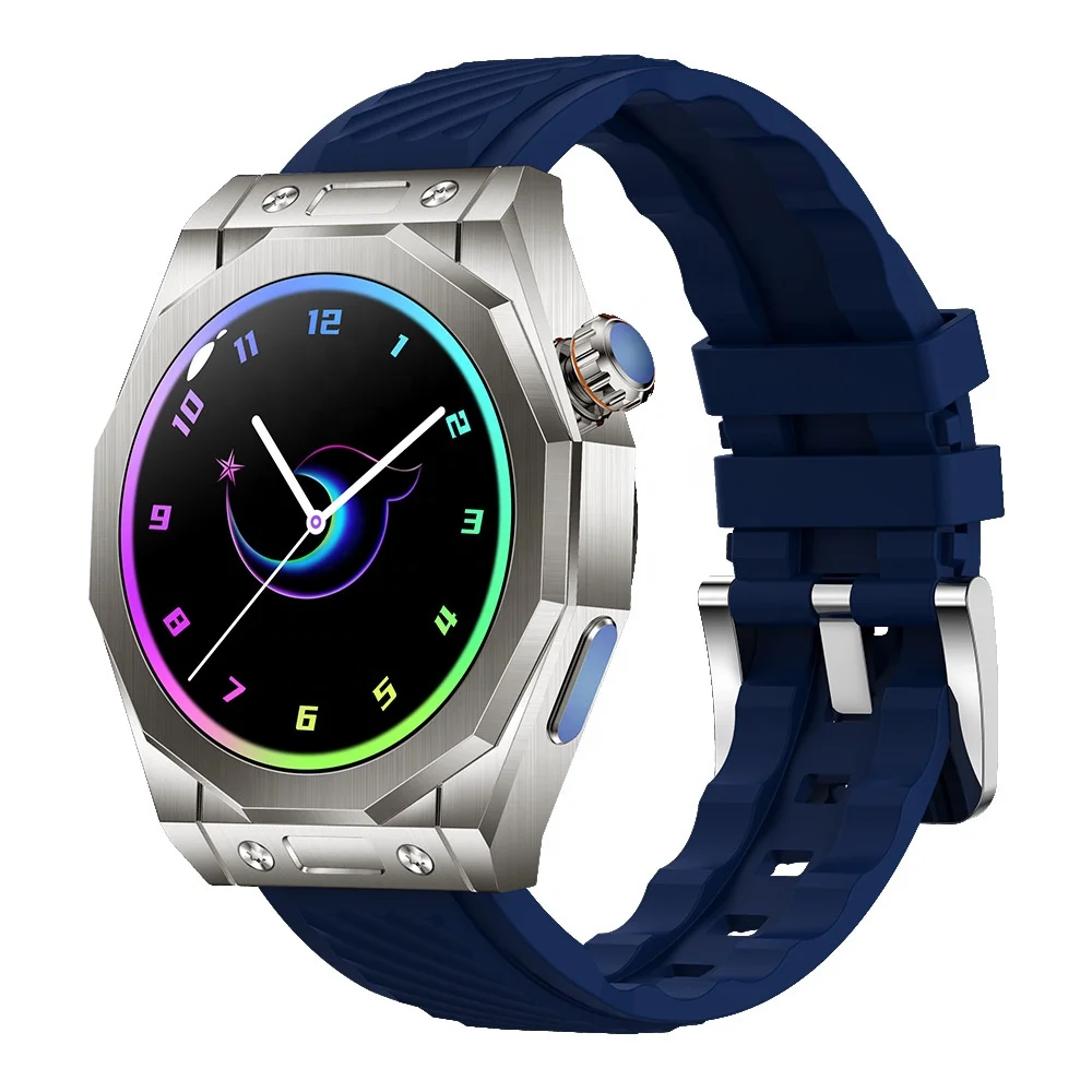 Fashion New Design Round Z83 Max Smart Watch Outdoor Sport Stainless Steel Strap Touch Smartwatch for Men
