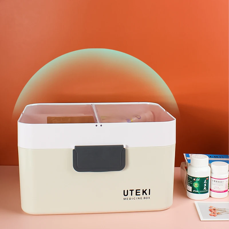 Medical Case Plastic Medical Kit Box Use Plastic Wholesale Manufkidsrer Supply Hot Selling Portable Home Storage Boxes & Bins