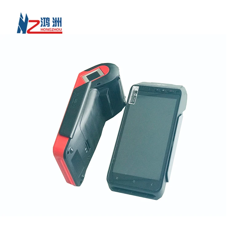 Hot Selling Smart Pos System Android OS 4G  Pos Terminal with  Receipt Printer