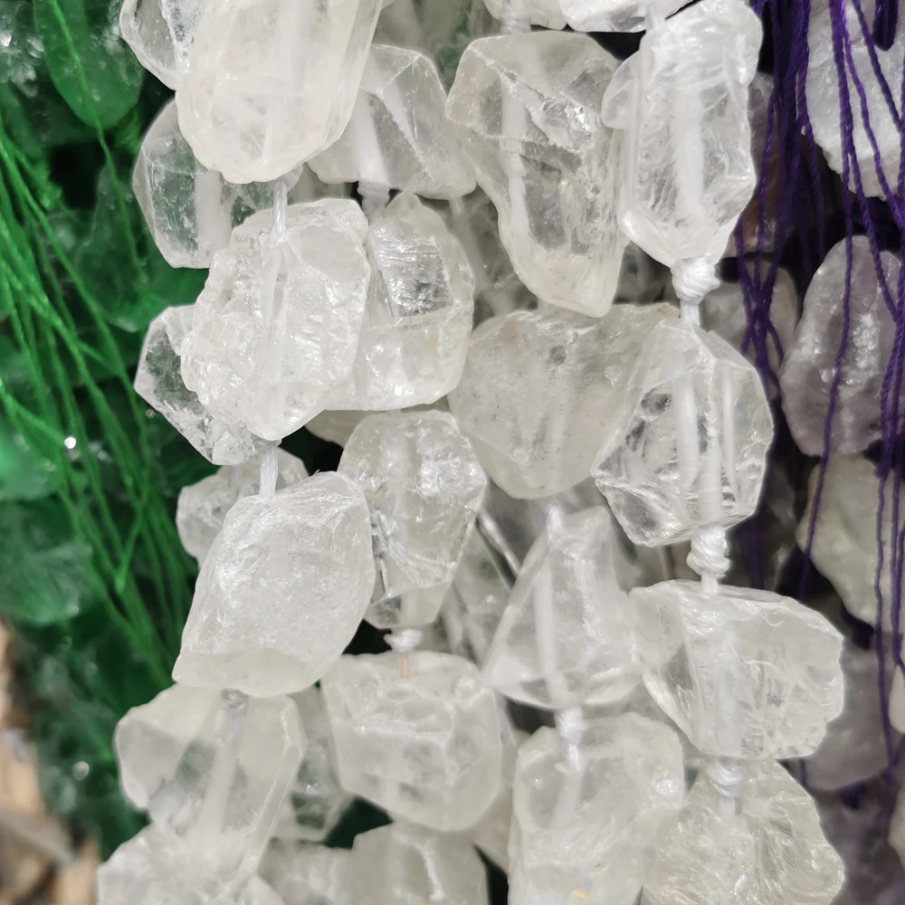 Natural Raw Bulk Mix Fluorite Crystal Nugget Rough Gems Stone Chakras Healing Gemstone Loose Beads for Jewelry Making