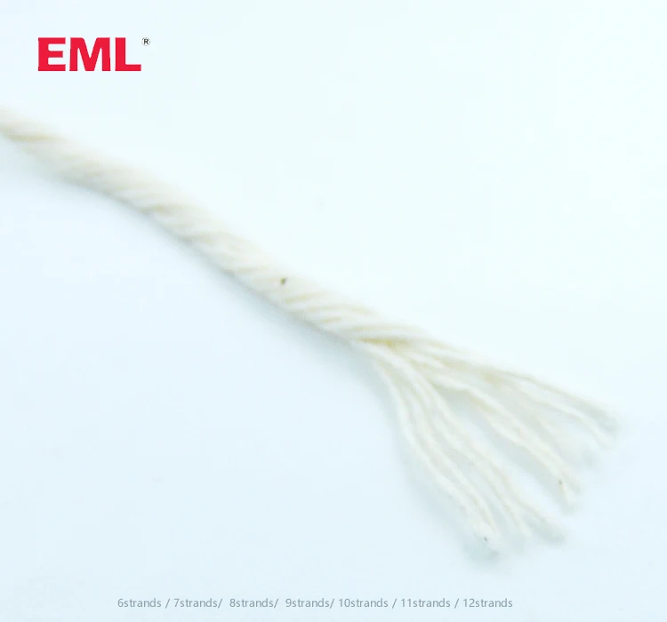 10Strands1mm Cotton Cord String for fastener tags and Packing