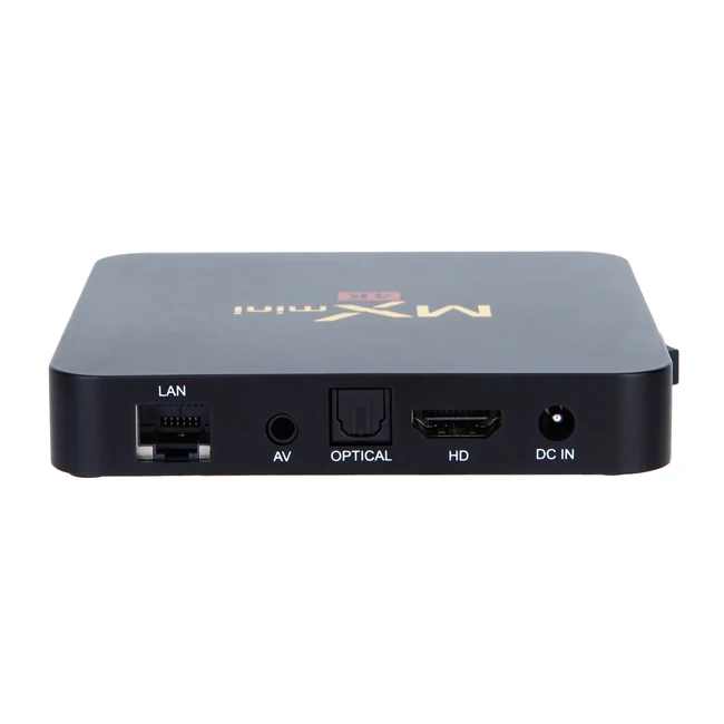 S905W MX PRO Android TV BOX Quad Core Rockchip RK3229 Android 7.1 With Smart OTT TV Boxes 2019