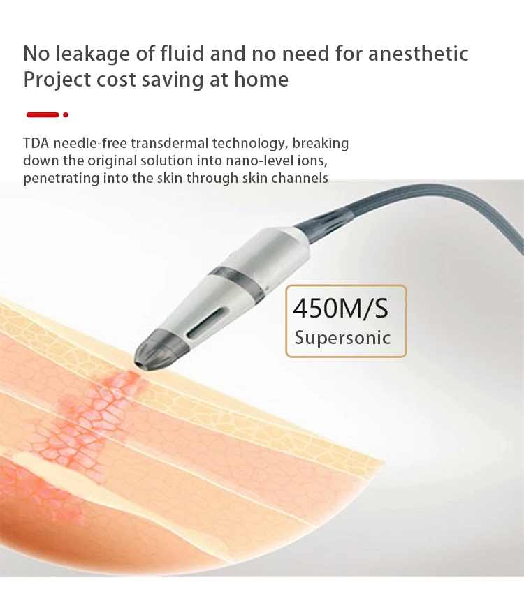 2024 Factory Large Stocks Mesotherapy Gun Elon Needless Mesotherapy Injection Gun Vanadium Titanium Mesotherapy Gun For Salon