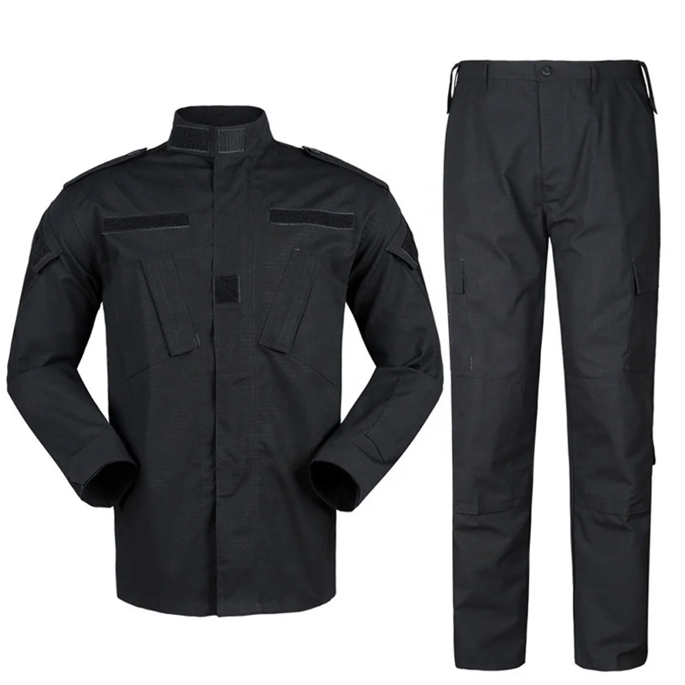 Tactical Cargo Pants Uniform Waterproof Camouflage BDU Combat Uniform US Hunting Clothing Set