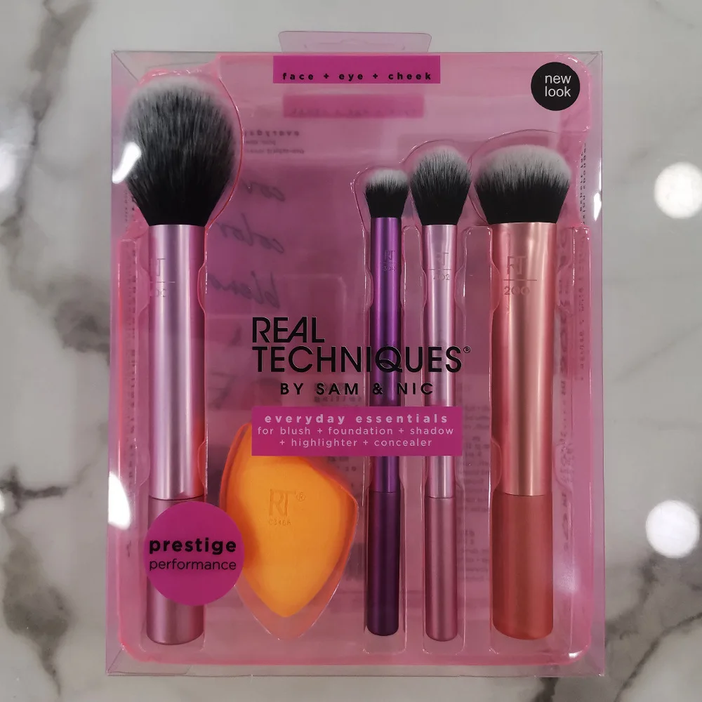 Яйцо для макияжа RT Beauty яйцо розового цвета новая Губка с косым напылением набор кистей