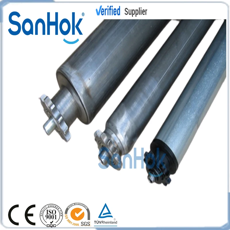 Original Roller   Flat Table Top Chain For Conveyor Steel Lean Pipe Connector