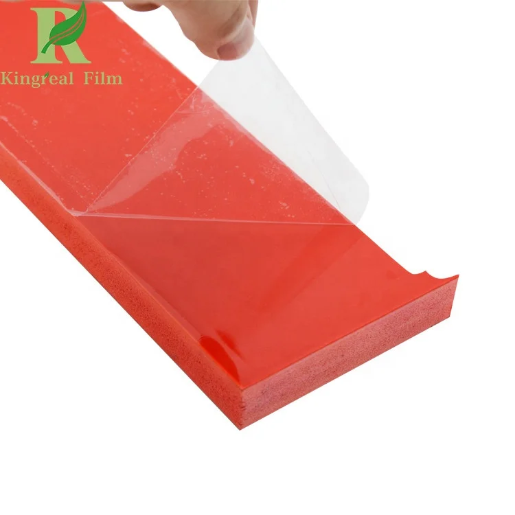 Quality High Transparency Anti Scratch PE Protective Film for PVC Foam Board