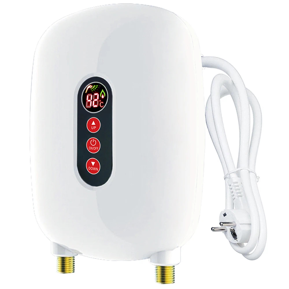 2022 High Quality Digital Tankless Hot Water Geyser Mini Smart Instant Electric Shower Water Heater
