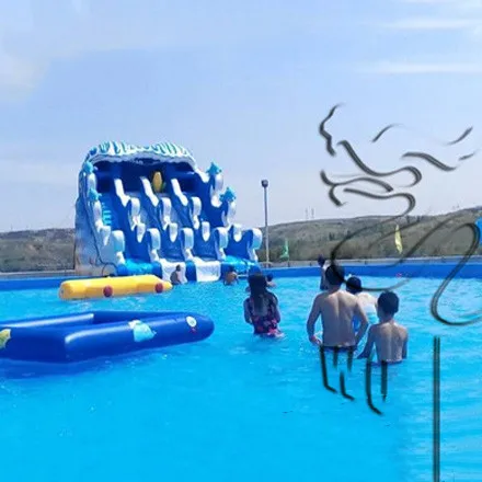 HS-059 серфинг водная горка 11,5x6,5x8,2 м надувной водной горкой Производители Китай (материк)