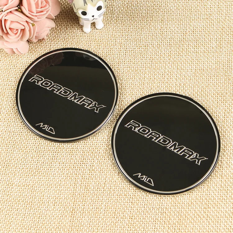 customized 3M tape chrome japanese stickers car badge custom 3d Chrome car emblems