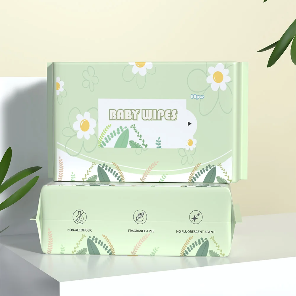 Tender Baby Wipe Wholesale Natural Super Soft Pure Water Baby Wet Wipes In China