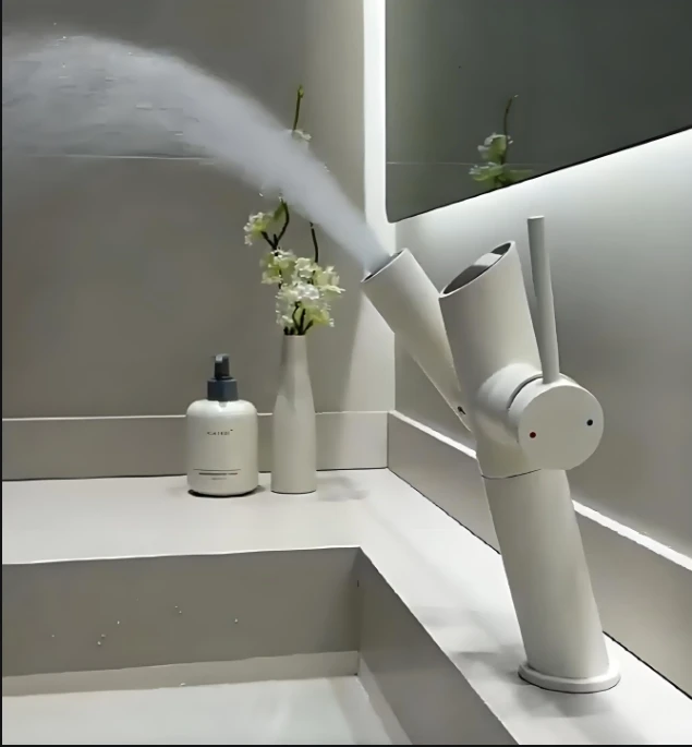 LED Digital Display Bathroom Faucet Mixer Luxury Cold and Hot Brass Basin Type with Ceramic Counter top for Gym Wash Basin