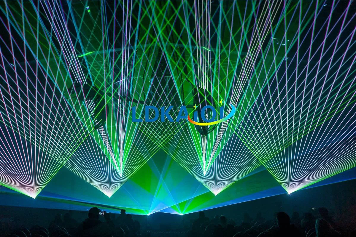 15W dmx full color RGB laser light party lights laser stage light disco