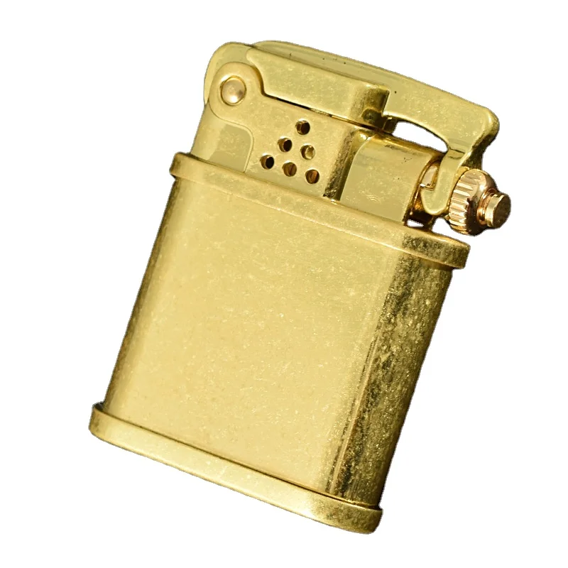 Zorro Classical Kerosene Lighter Z602 Retro Fashion Luxury High Quality Pure Copper Cigar Cigarette Lighters