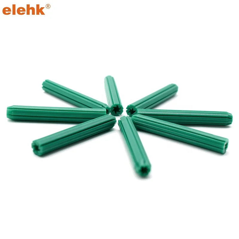 Anchor Wall Plug Plastic Expandable Green Anchor Wall Plug Anchors Expansion Plug Pe Plastic