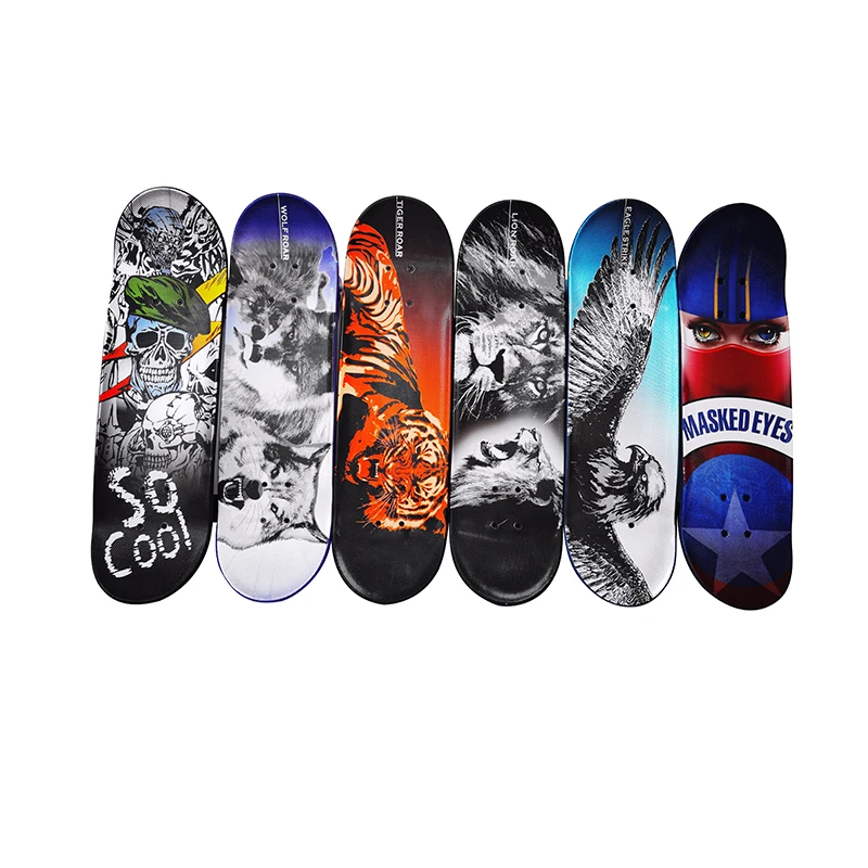 Top-ranked Products Plastic Complete Skateboards Retro Skateboard Custom In Molding Label Skateboard