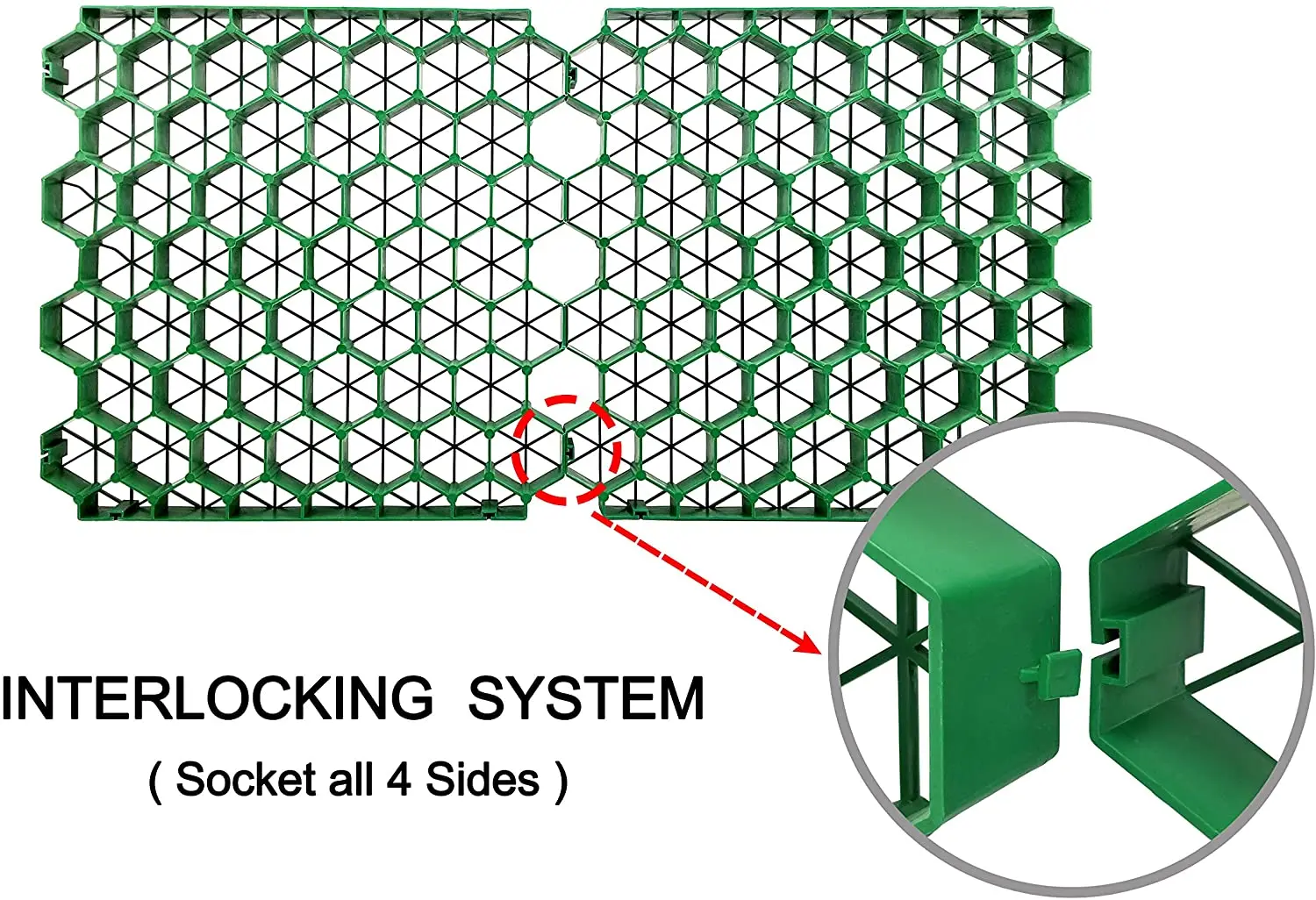 Stabilizer Driveway Paving Gravel Grid Cheap Price Honeycomb Gravel Stabilizer Grass Grid