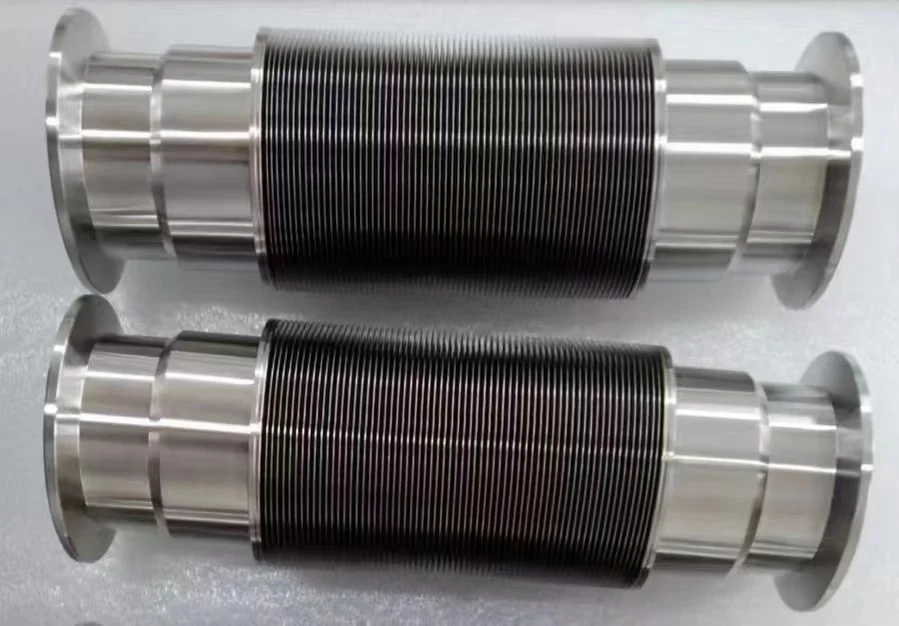 Vacuum valve core stainless steel bellows Edge Welded Metal Bellows