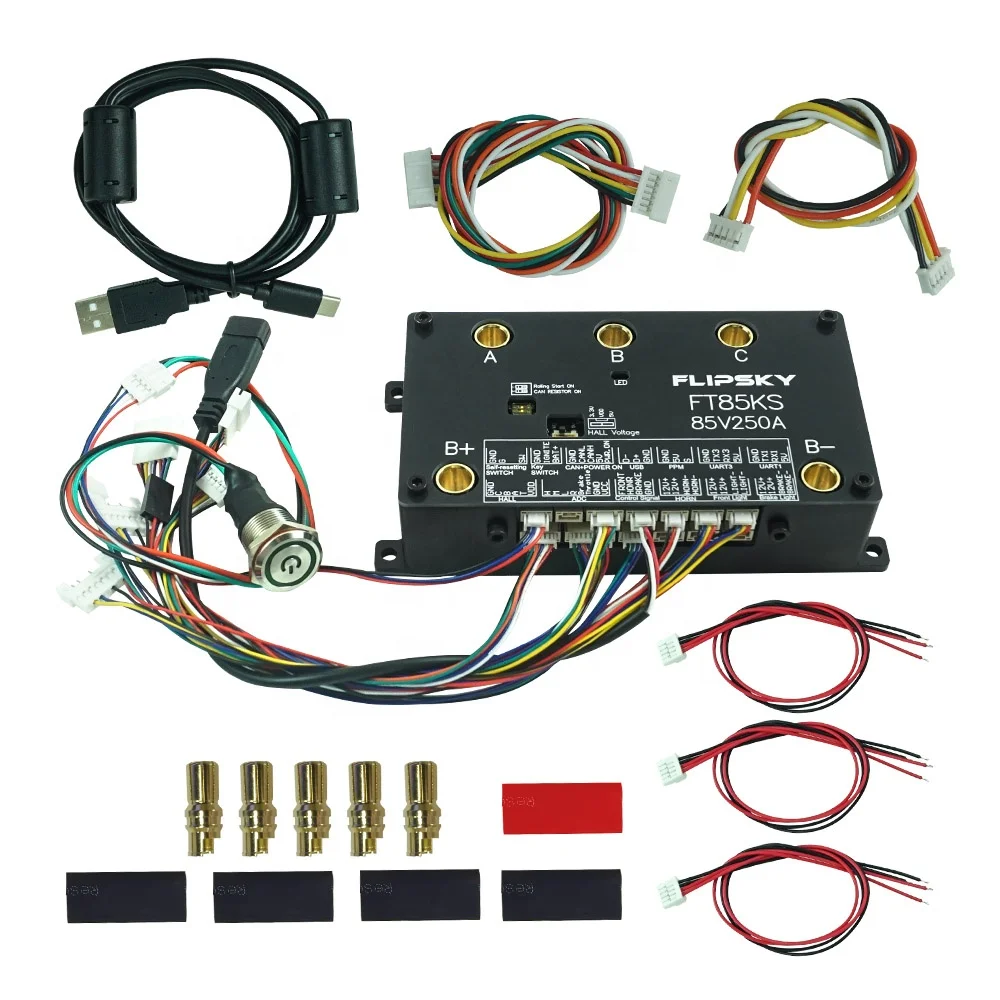 FLIPSKY FT85KS 85V 250A ESC supports ordinary upgrade switches and smart switches NON-VESC For E-Skateboard Ebike Robotics
