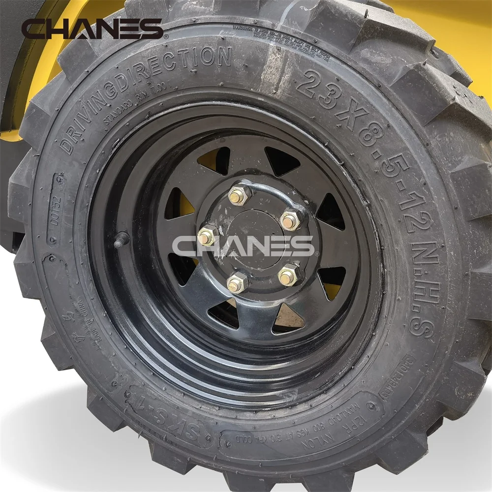 Special offer! Chanes mini skid steer diesel power wheel loader with joysticks counterweight on big promotion up to 50% off!