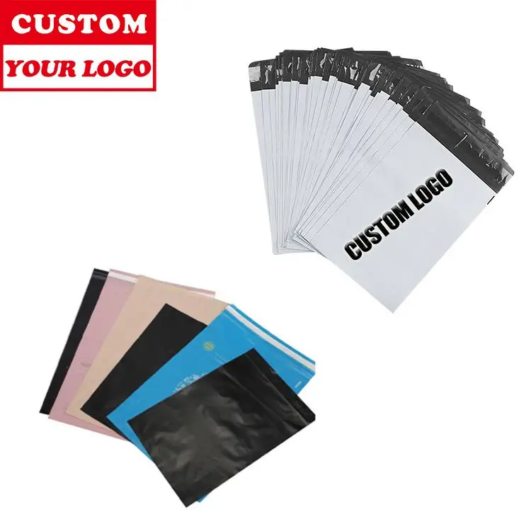 Large Logo Printed Tote Bag  Postage Courier Shipping Bags Mailing Packaging Bags