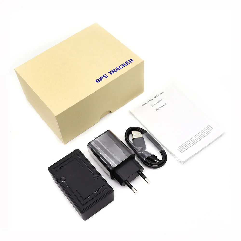 4G GPS Tracker with 3000mAh Rechargeable Battery,Anti-Theft Vehicle Remote Tracker Wireless Car Tracking Device