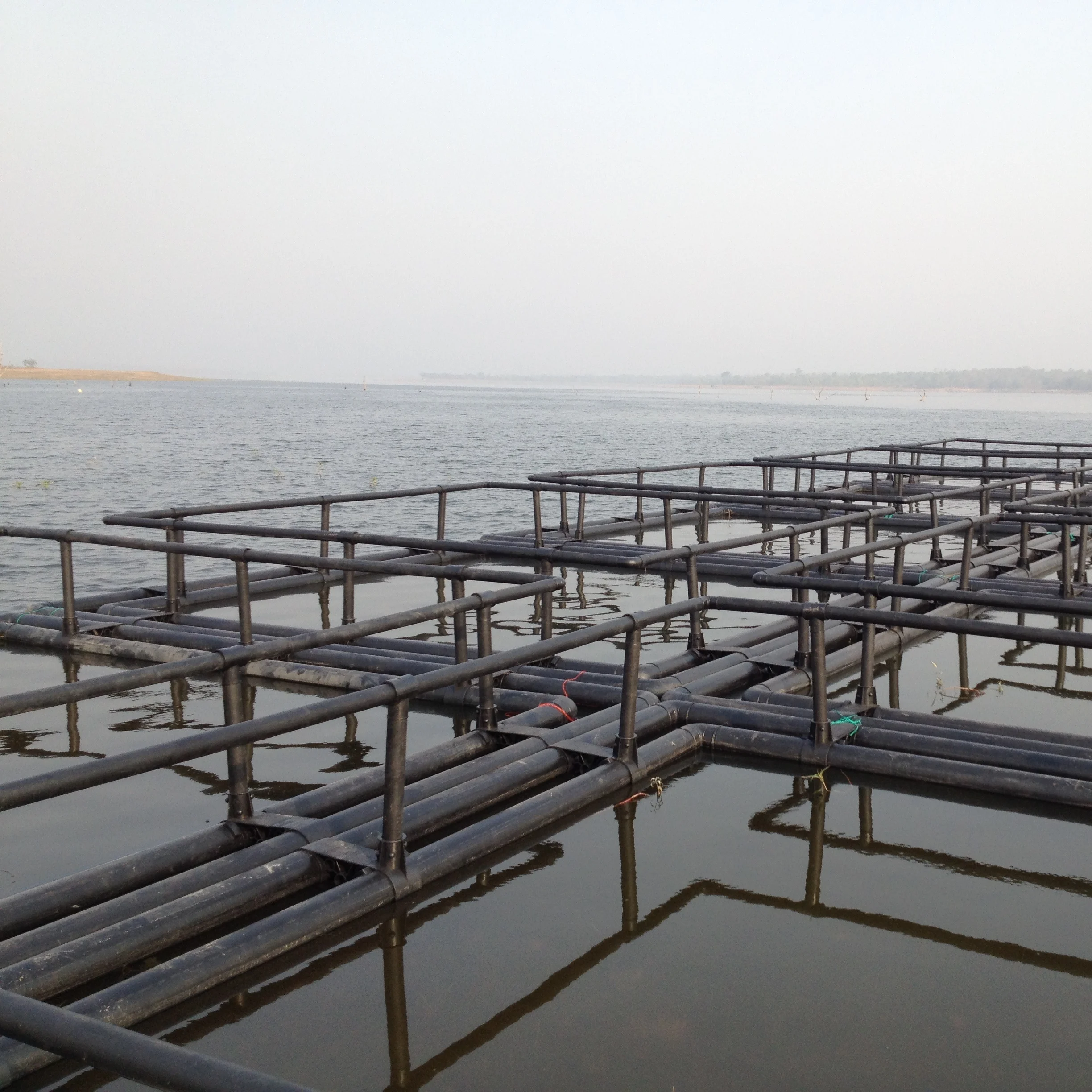 High quality hdpe fishing farming cage for aquaculture trap
