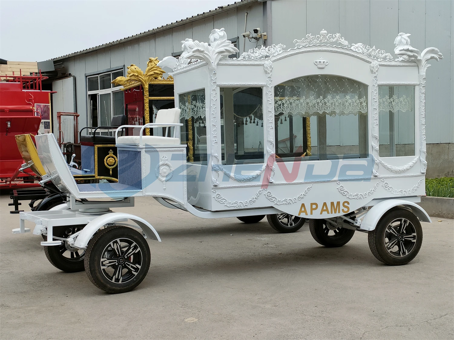 Производитель Hearse продает высококачественные конные сердца/похоронные принадлежности винтажные электрические