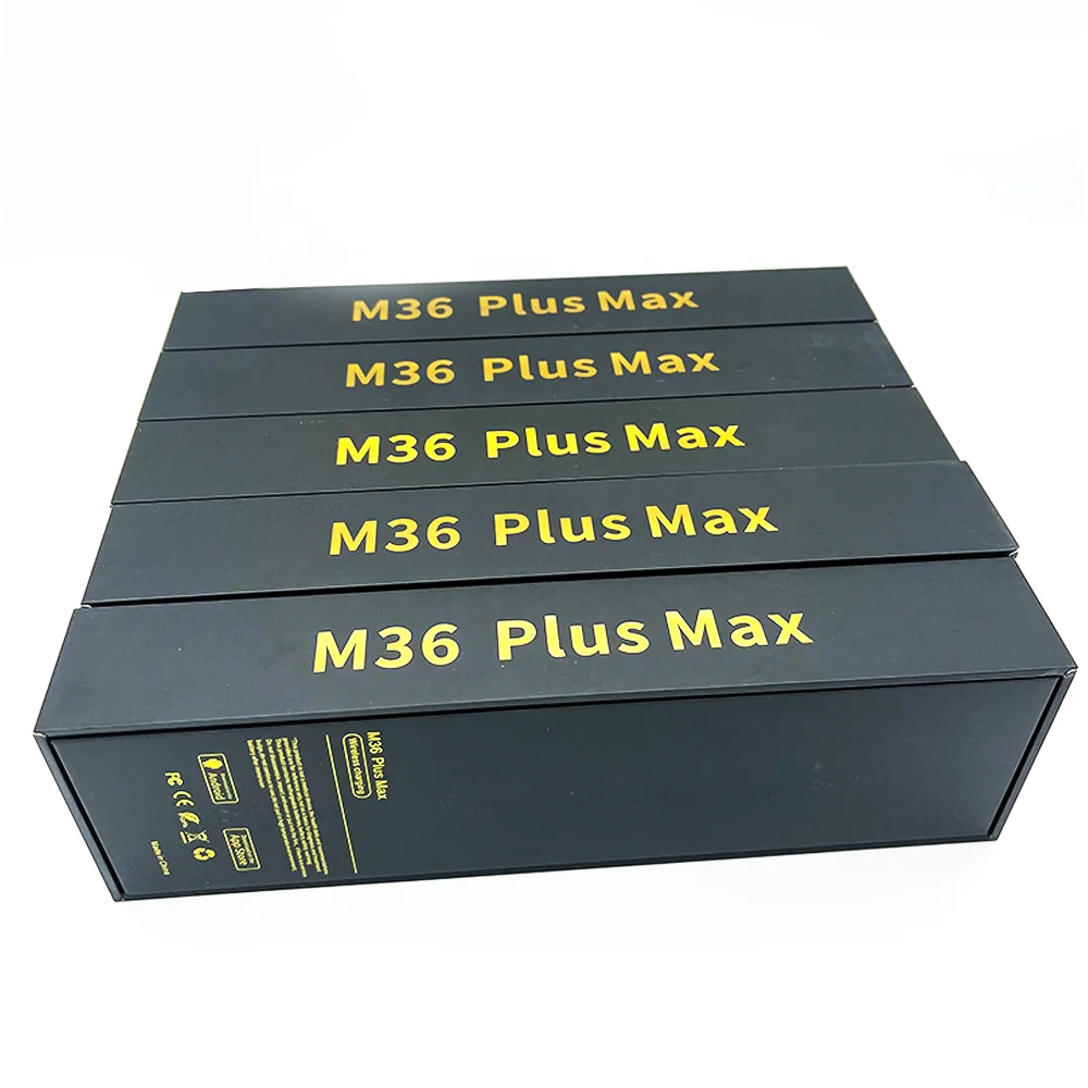 2021 Biggest 1.82 Inch Full Touch Screen Smart Watch M36 Plus Max Bt Call Multi-dial Custom Wallpaper M36plus Max Sport Watch