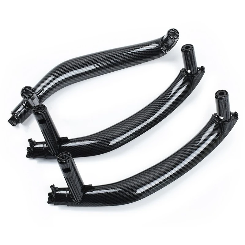 Wholesale for BMW new X5 X6 F15 F16 door handle inside handle carbon fiber grain auto parts